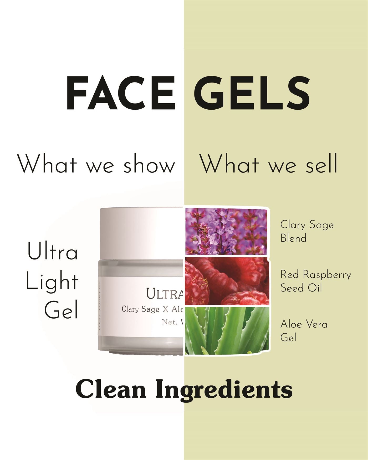 Ultra Light Aloe Vera Gel 100 ml | Daily Moisturizer for Oily Skin